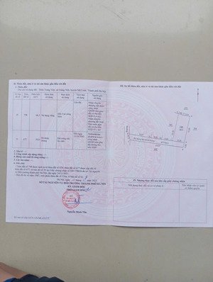 trang việt, mê linh,hà nội diện tích nhỏ 66,5m , mặt tiền 5,35m đường 3m full thỏi cư