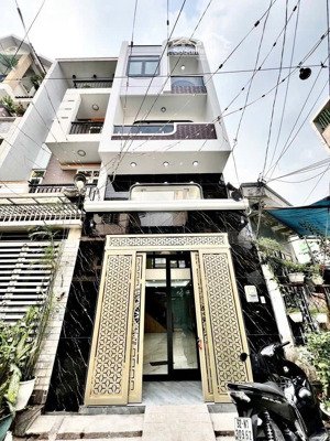 bán nhà mã lò q.bình tân , mới xây 4 lầu , hẻm 6m , dt: 64m2 (4mx16m) , shr nhận nhà ở liền