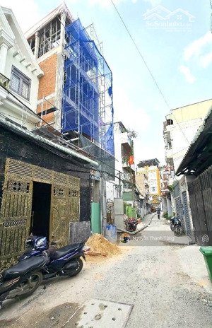 nhà 4 tầng hẻm 5m 1/ ngắn đường huỳnh thị hai, dt 98m2 ngang 5m hiếm, gần trường trần quang khải.