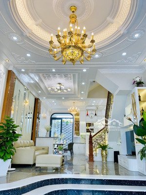 mặt tiền hẻm kinh doanh 12m - siêu phẩm nhà xây mới như cung điện - 85m2 (5x17m) - 4 tầng lung linh