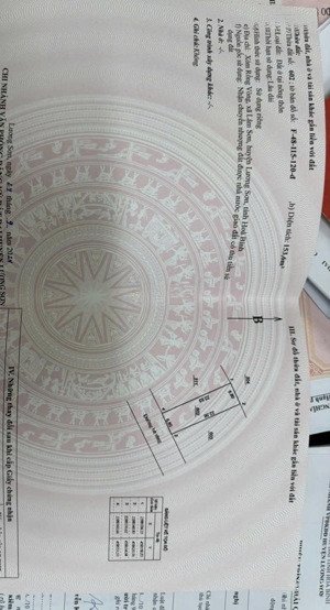 gia đình cần bán lô đất 153,6m full thổ cư, vuông đét tại lâm sơn sát ql6