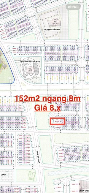 siêu phẩm đối diện công viên b3.76 kđt fpt - giá đầu tư
