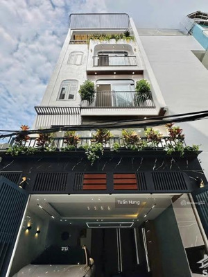 nhà đẹp lung linh khu vip, ngang khủng 5m, giá 4.75 tỷ siêu hời hxh 6m xô viết nghệ tĩnh bình thạnh