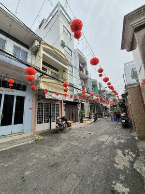 2 mặt hẻm xe tải 6m, 6 tầng, hoàn công, có thang máy, 30tr/th - gần mt lê đức thọ