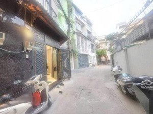 hẻm xe hơi thông lê quang định bình thạnh, 4.5x10m, 4 tầng, xe hơi đỗ cửa