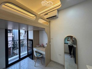 chính chủ cho thuê ccmn tại 74 thành công, 26m2 full đồ, thang máy, pccc an toàn, gần ô tô, ở ngay.