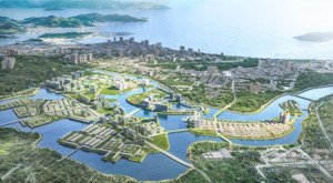 suất ngoại giao đặc biệt, hai căn shophouse liền nhau, một căn xẻ khe.