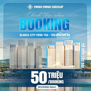 căn hộ sỏ hữu lâu dài tại mặt tiền biển vũng tàu - booking chỉ 50 tr/ căn