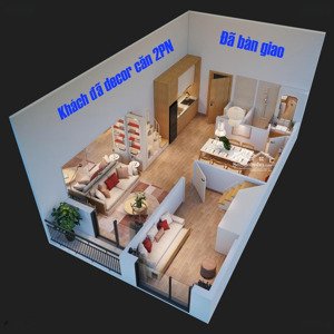 căn hộ phù hợp gia đình nhỏ an cư hoặc đầu tư sinh lời. 2pn đã full nội thất rẻ đẹp chỉ với 1tỷ7