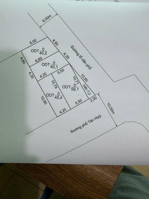 chính chủ gửi bán 4 lô đất siêu đẹp tại tân thành! diện tích từ 40m2 đến gần 60m2