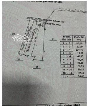 đất rẫy 4ha, 700m2 đất ở, mặt tiền 113m, dài 270m, đường dt 760, đường nhựa rộng 42m