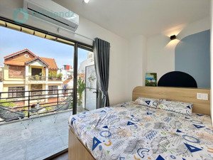 cho thuê chdv new 100% - ban công rộng cực chill - full nt máy giặt riêng