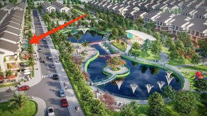 lô góc vip vìm vịp nhất dự án kđt centa vsip bắc ninh, 256m2 view công viên trung tâm