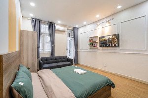 cho thuê căn hộ studio ban công, 34m2 - đường hoàng sa, gần cầu thị nghè thảo cầm viên quận 1
