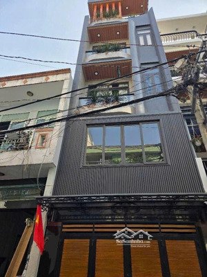 bán nhà hương lộ 2 - 100m2 - 5 tầng - full nội thất - thang máy 450kg - hẻm xe hơi 8m - giá 9,6 tỷ