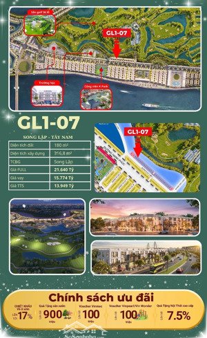 hàng hiếm dự án vinhomes vũ yên biệt thự song lập 180m2 chỉ 13,9 tỉ,không có căn thứ 2