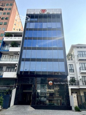 toà nhà mới xây mặt tiền đinh bộ lĩnh - bạch đằng bình thạnh - hầm + 6 lầu thang máy