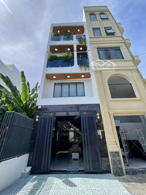 bán nhà xây mới 4 tầng khu phân lô an phú đông quận 12