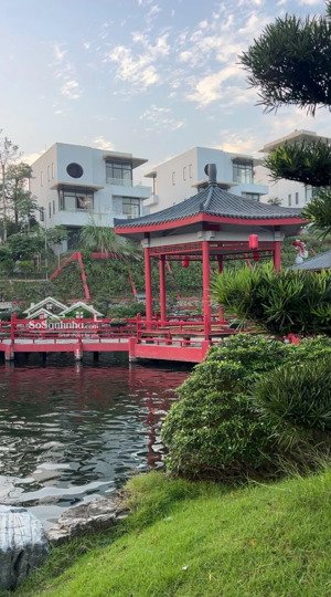 biệt thự hoà bình nhỏ xinh 180m² view trực diện vườn nhật, đường 13,5m, giá chỉ 6 tỷ