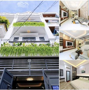 tổ ấm đầy nắng gió và hoa nhà 3 tầng 5pn khép kín, hẻm xe hơi đậu trong nhà, 5 phút sang gò vấp