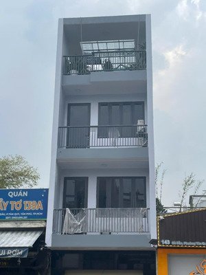 bán nhà mặt tiền gò dầu tân phú, 4x20.5m cn 80.4m2 4 tầng mới chỉ nhỉnh 16 tỷ