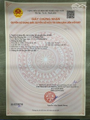 bán đất thuộc quận 12, thổ cư 100%