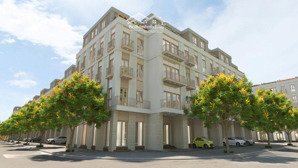 cần bán shophouse 3 mặt tiền đường trần phú, rộng 750m2, phù hợp làm khách sạn.