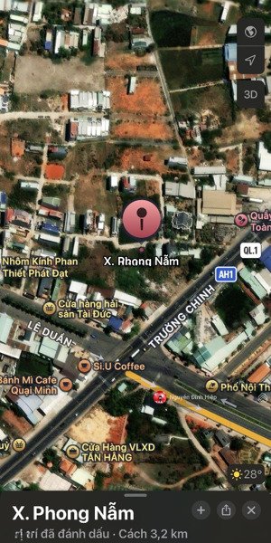 bán 100m đường lê duẩn, phong nẫm giá tốt