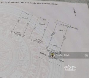 bán nhanh lô đất tặng nhà 3 tầng trên tuyến phố hàn đường dương đình nghệ