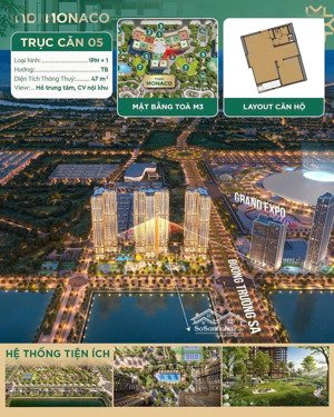 bán căn 1n+ 48m mik cổ loa đông anh view hồ điều hòa 36ha công viên giá 6,08 tỷ bp lh 