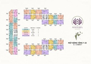 hiếm bán gấp căn 2pn 2wc 83m² the wisteria chuẩn tầng đẹp, view thoáng hướng mát, giá chỉ 6,66 tỷ