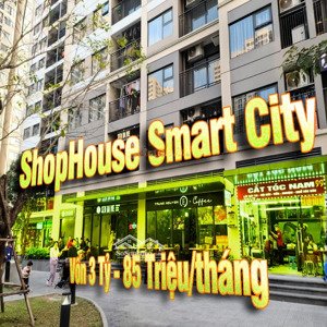 cơ hội kiếm 800 triệu/ năm khi đầu tư shophouse smart city - vốn chỉ 3 tỷ - sổ đỏ lâu dài