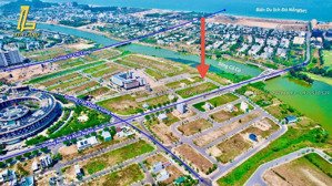 bán lô hoa hậu góc 2 mặt tiền v6 fpt city, đà nẵng, view sông, sân golf brg - giá 13,x tỷ bao thuế