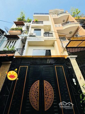 hẻm xe hơi phan đình phùng,4tầng,4pn,thông ra phan đăng lưu, khu vực nhộn nhịp