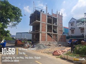 160tr/m2 duy nhất 1 lô đường 34, an phú. dt: 8 x 16m cn 128m2 (20,5 tỷ)
