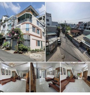 mặt tiền kinh doanh sầm uất - hẻm 9m thông nguyễn oanh, nhà 4 tầng ngang 5m cực đẹp, vị trí vip.