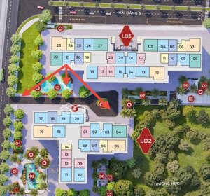 siêu hiếm 2pn 63m, 2 logia rộng, giá 4,3 tỷ, tt 2 năm - phân khu cao cấp london