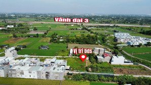 lô đất huỳnh thị quyến thông ra rạch nhà vuông bán 2,15 tỷ 131m2 thổ cư