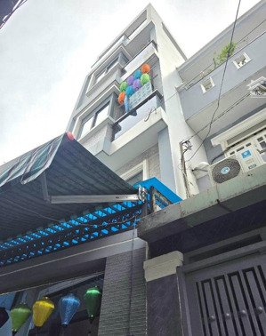 bán nhà 5 tầng - ngay chợ gò vấp - 4x10 nở hậu - hẻm sạch sẽ sát mặt tiền - ở liền nhỉnh 6tỷ tl