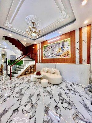 nhà 3 tầng mới đẹp sát hxh 1716 huỳnh tấn phát nhà bè, 4x15m, full nội thất cao cấp