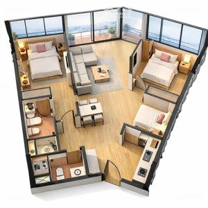 cora tower 2pn + thanh toán sớm chỉ 3,609 tỷ không chênh mua từ chủ đầu tư