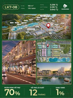 chuyển nhượng lô mặt tiền 9x20m cực hiếm giá chỉ 16tr/m2 đối diện bể bơi