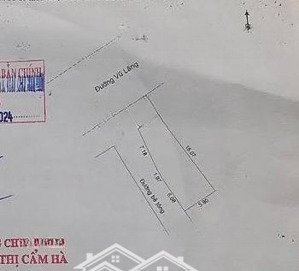 bán lô góc 2 mặt tiền đường 10m5 vũ lăng nở hậu đẹp giá chỉ 3 tỷ 550 tl