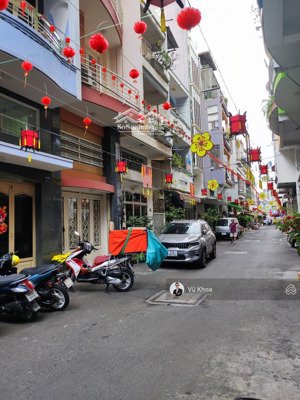 hđt 60 triệu/tháng - hẻm 6m phan đăng lưu, p7, pn - dt: 4,5x17m (sẵn 5 tầng, 10 pn) chỉ 15,5 tỷ tl