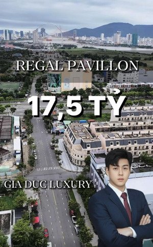 độc quyền chuyển nhượng: 5 căn liền kề khu shophouse 5 sao regal pavilon đà nẵng