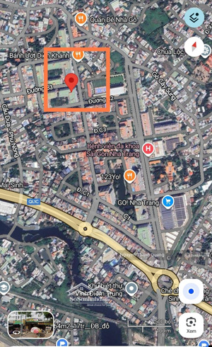 căn góc chung cư 2,650 tỷ - 78m2 2 phòng ngủ 1wc - nằm trong khu đô thị vĩnh điềm trung đông đúc