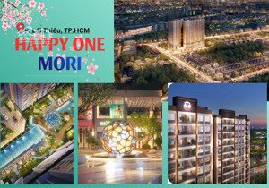 2tỷ499 căn 2pn happy one mori tp.hcm gần aeon mall, golf view ck 15%, tặng thêm 100tr kh nhanh tay