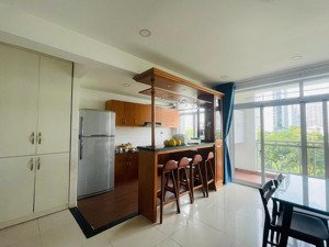 hiếm! duy nhất 1 căn mỹ viên cho thuê đầy đủ nội thất nhà đẹp, 95m2 2pn 2wc, ban công rộng rãi