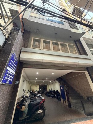 bán toà nhà văn phòng phố xã đàn - đống đa 108m - 10 tầng - mt6m - 43 tỷ . oto tránh - thang máy