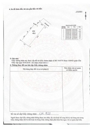 bán đất-nguyễn khang-yên hoà-cầu giấy-48m2-chủ nhà tặng giấy phép xây dựng-giá nhỉnh 9 tỷ